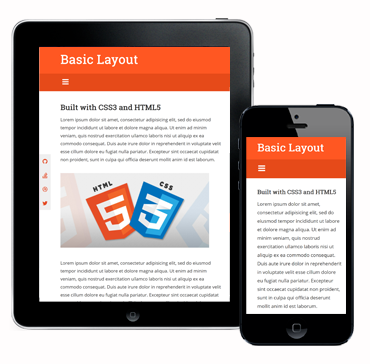 Tablet and Phone Screen Display