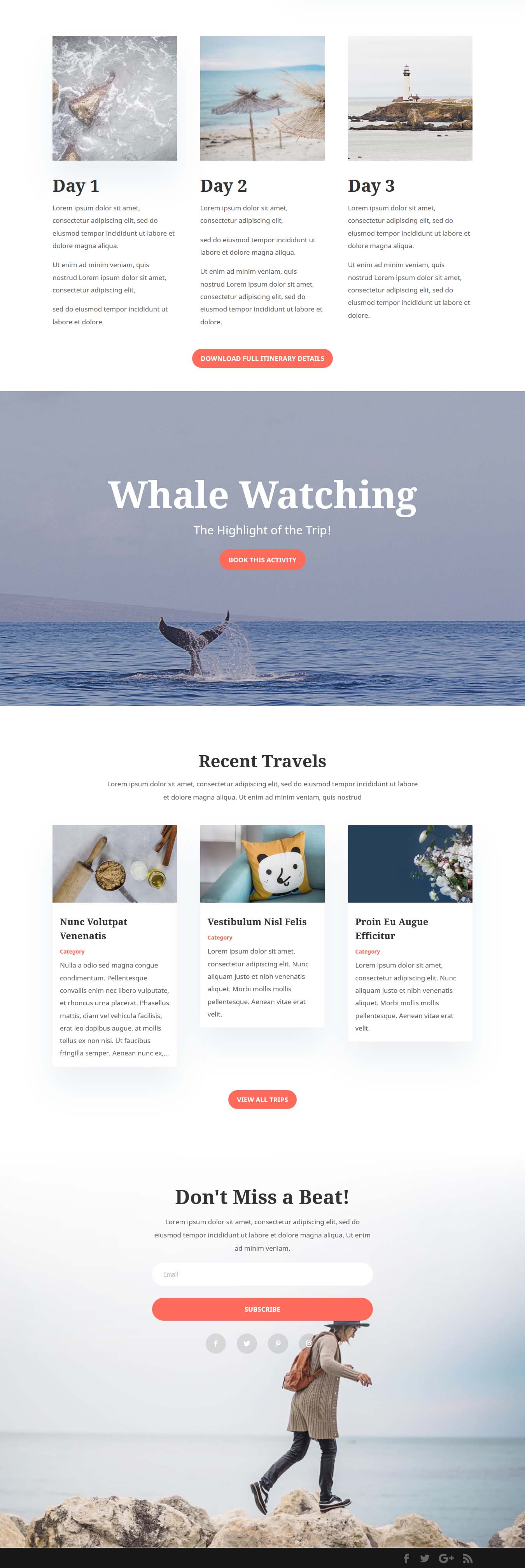 Hawaii Tour Web Page Bottom