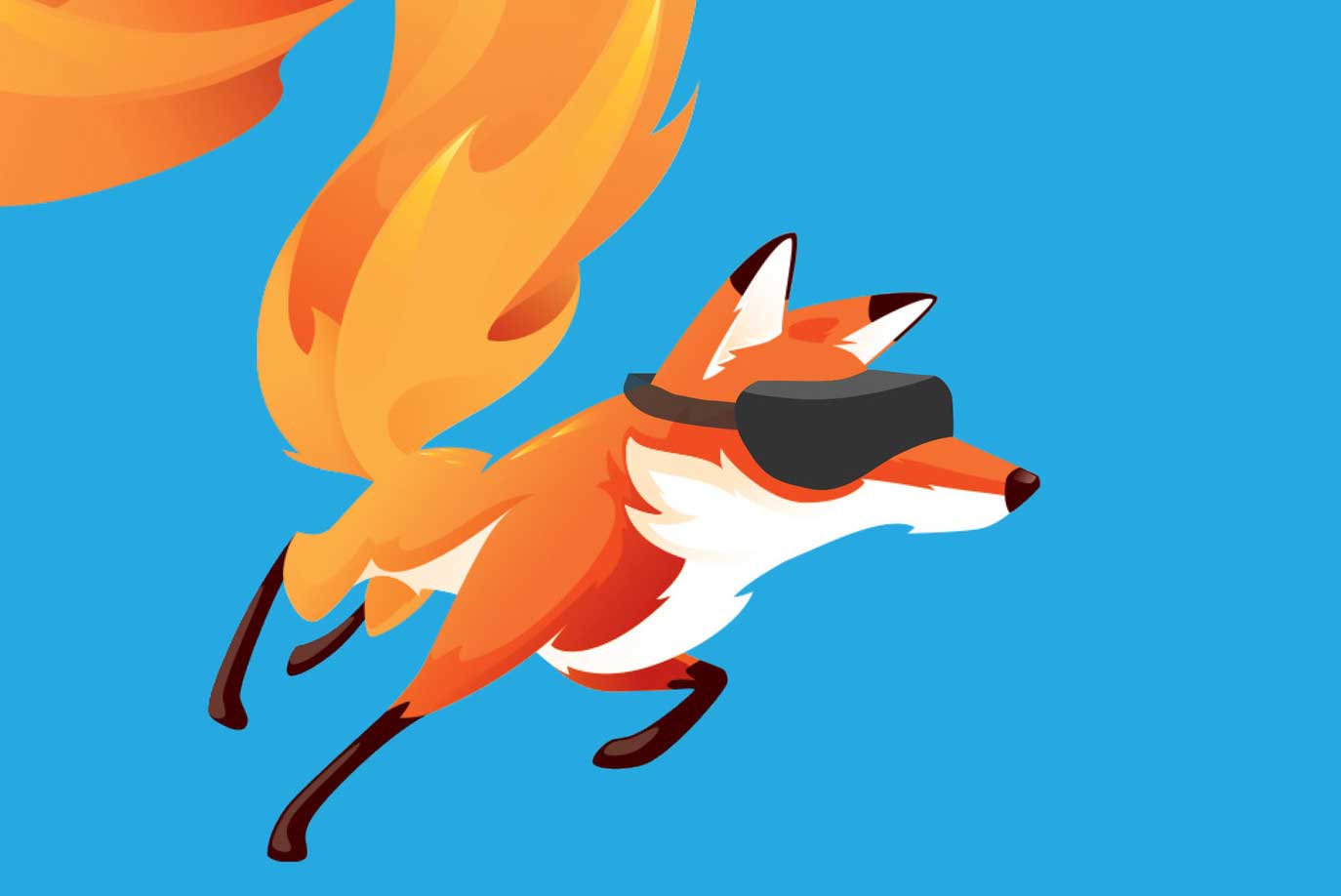 Mozilla Firefox Virtual Reality Fox Vector